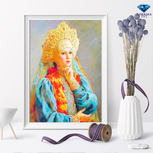 Алмазная мозаика "Маковский кокошник"